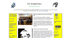 Desktop Screenshot of newzealandchess.co.nz